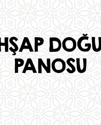 ahsap doğum panosu