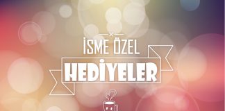 isme özel hediye