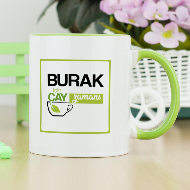 çay zamanı arakadaşa hediye kupa bardak